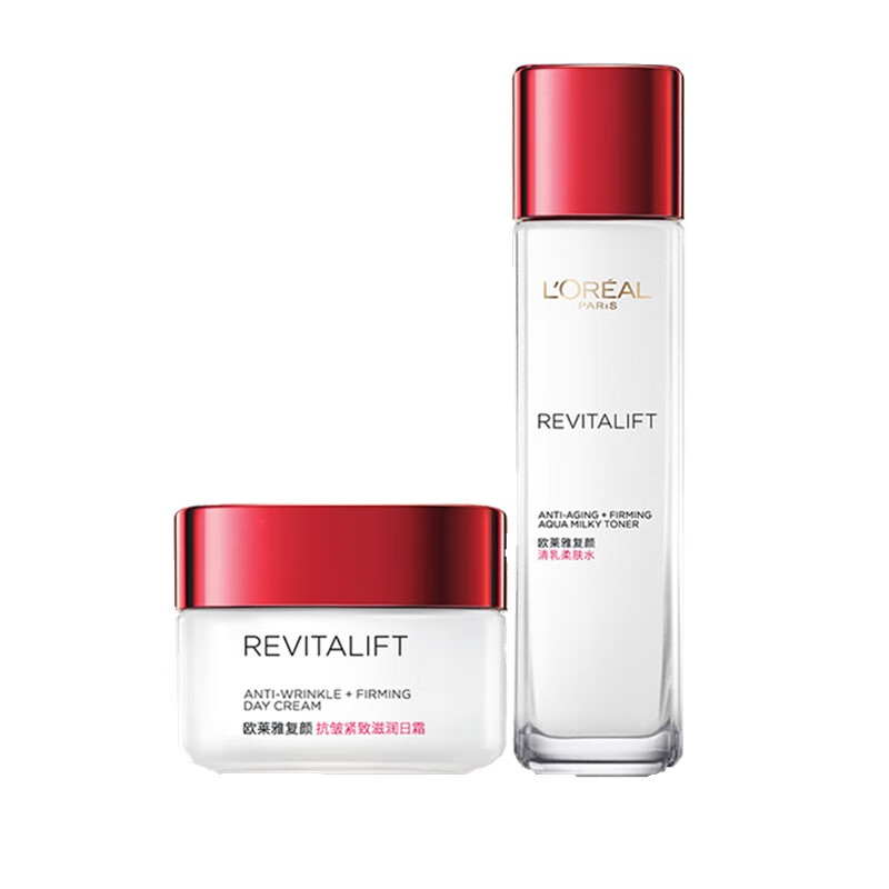 欧莱雅 复颜抗皱保湿套装