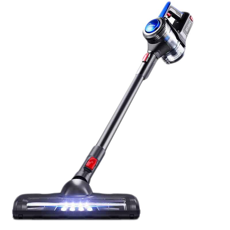 美的手持式充电家用吸尘器