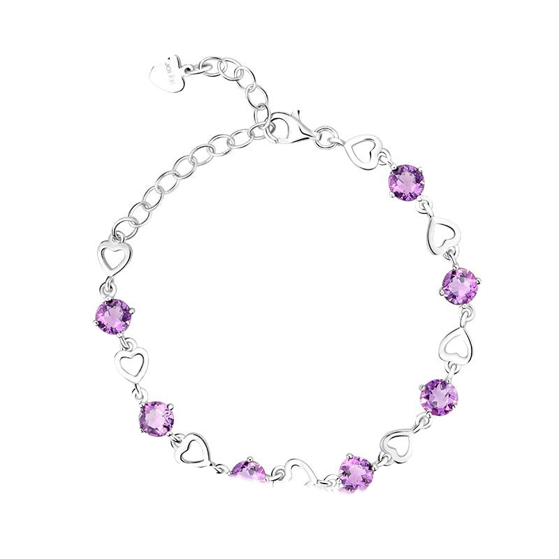 羽兰 天然紫水晶手镯