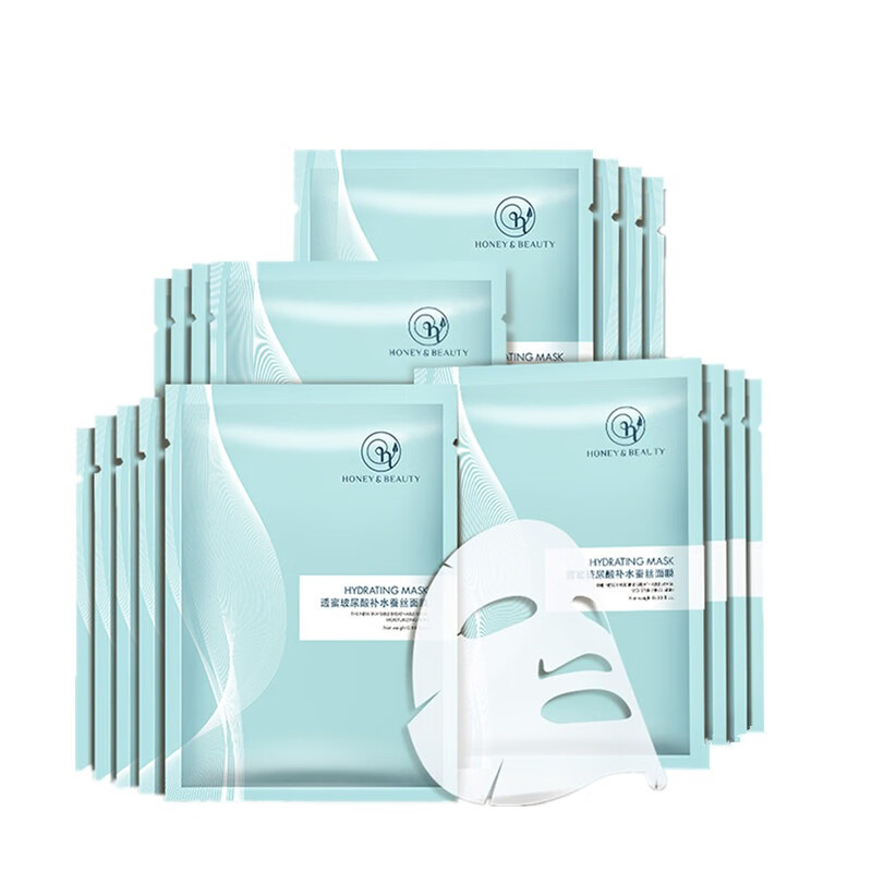 透蜜 玻尿酸补水蚕丝面膜