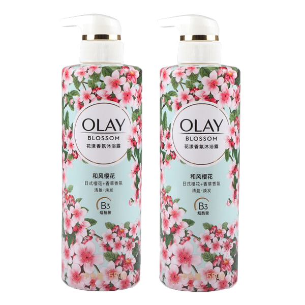 玉兰油 和风樱花沐浴露