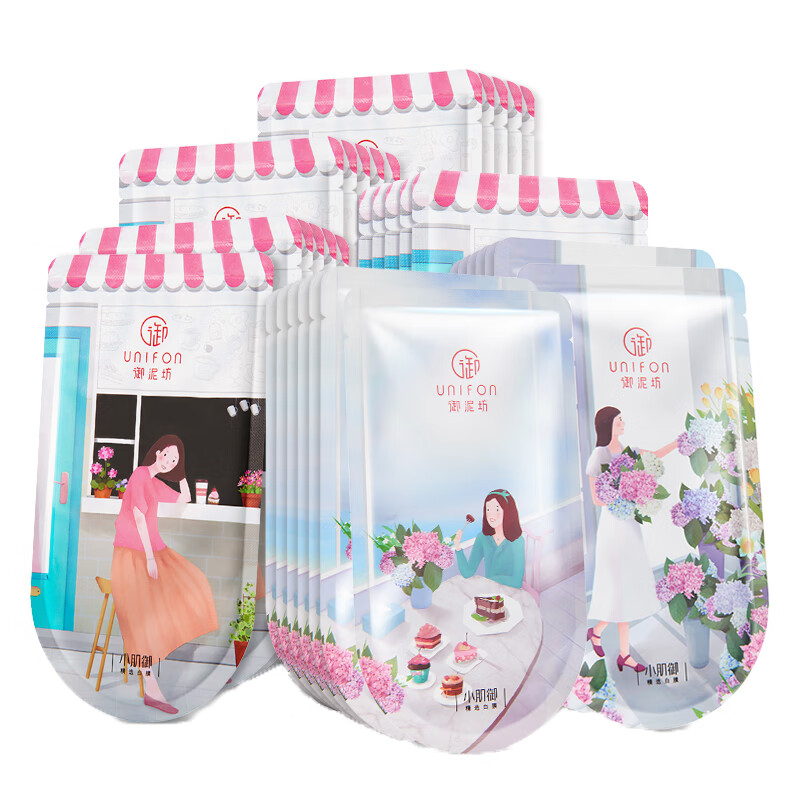 御泥坊 鲜果水嫩缤纷面膜套装