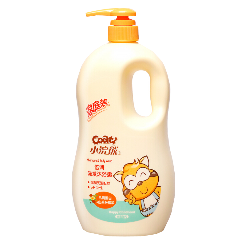 小浣熊 洁净护肤 沐浴露