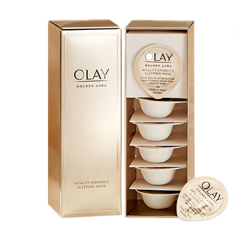 玉兰油OLAY 熬夜小布丁面膜