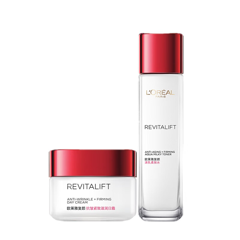 欧莱雅 复颜抗皱保湿套装