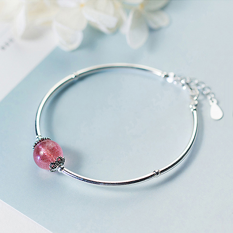 桑玛 草莓晶手链