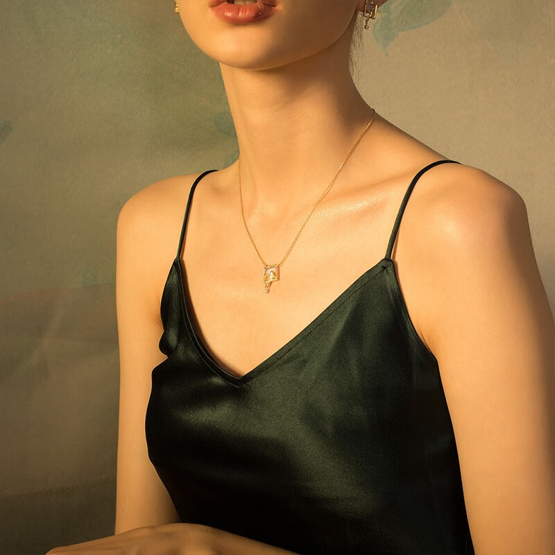 索缇朵 锆石珍珠手工项链