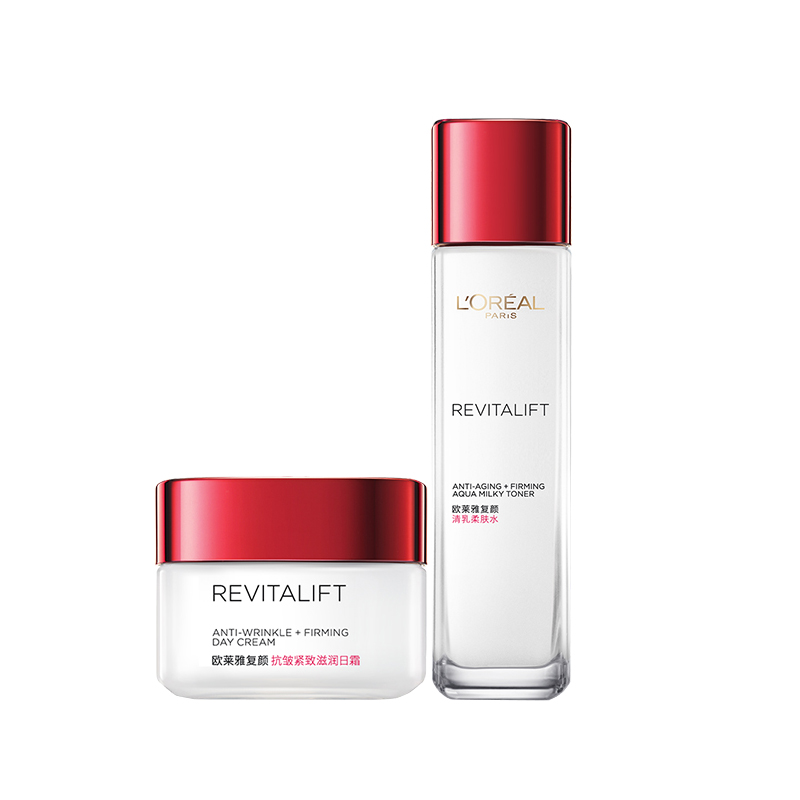 欧莱雅 复颜抗皱保湿护肤套装