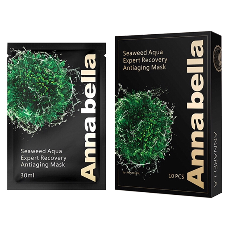 泰国安娜贝拉 黑金海藻面膜