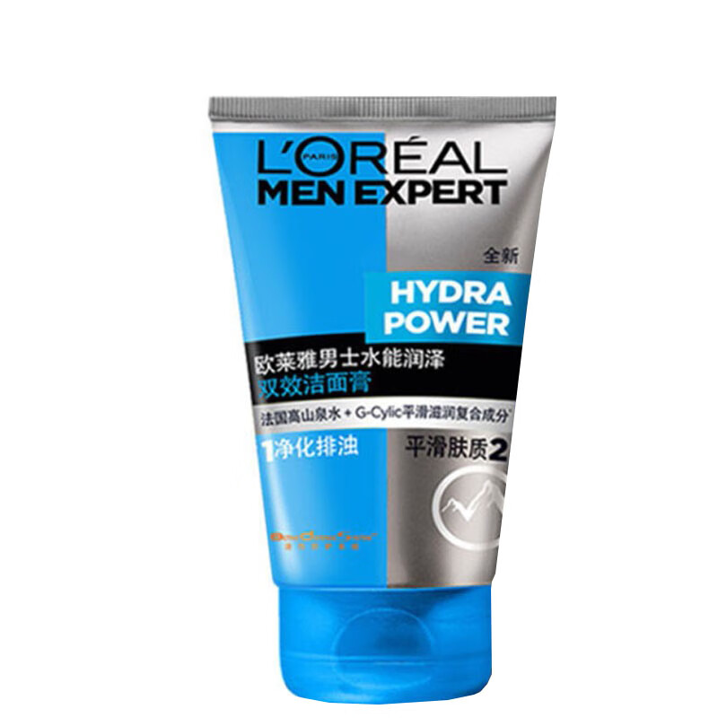 欧莱雅 抗黑头洗面奶