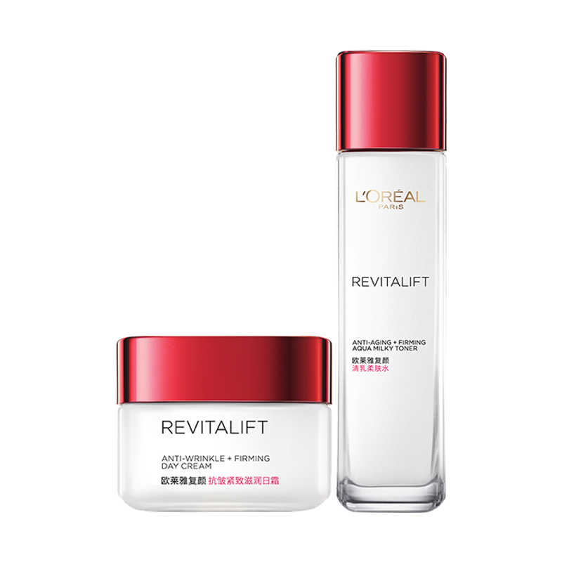 欧莱雅 复颜抗皱保湿护肤套装