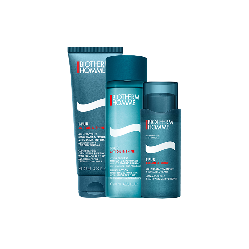 碧欧泉 男士控油净肤细致套装