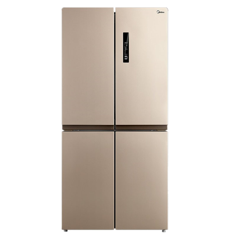 美的铂金净味保鲜对开门冰箱