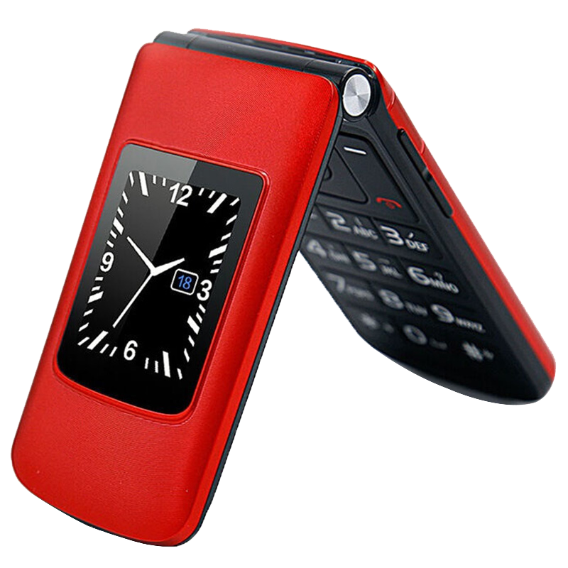 守护宝合金转轴翻盖手机