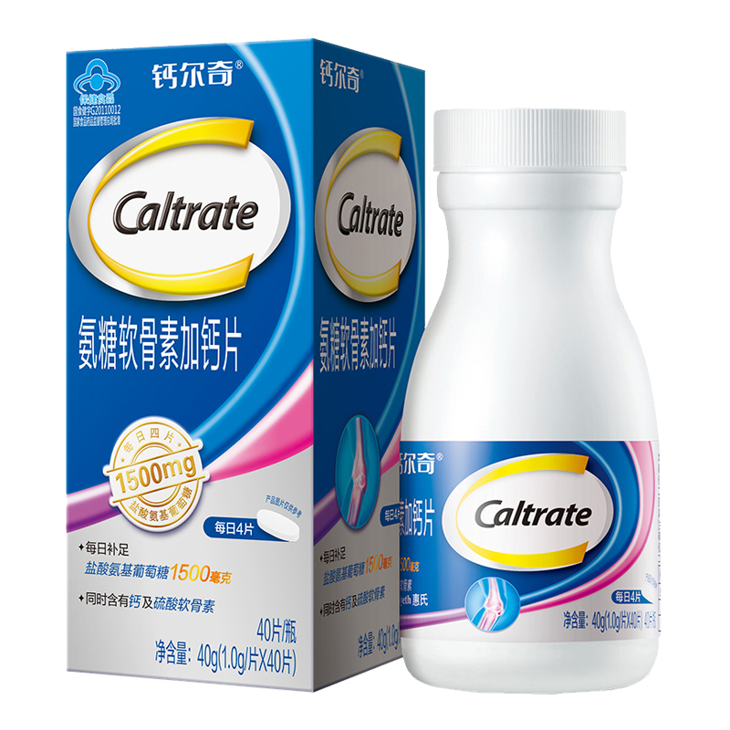 钙尔奇 营养丰富 软骨素加钙片