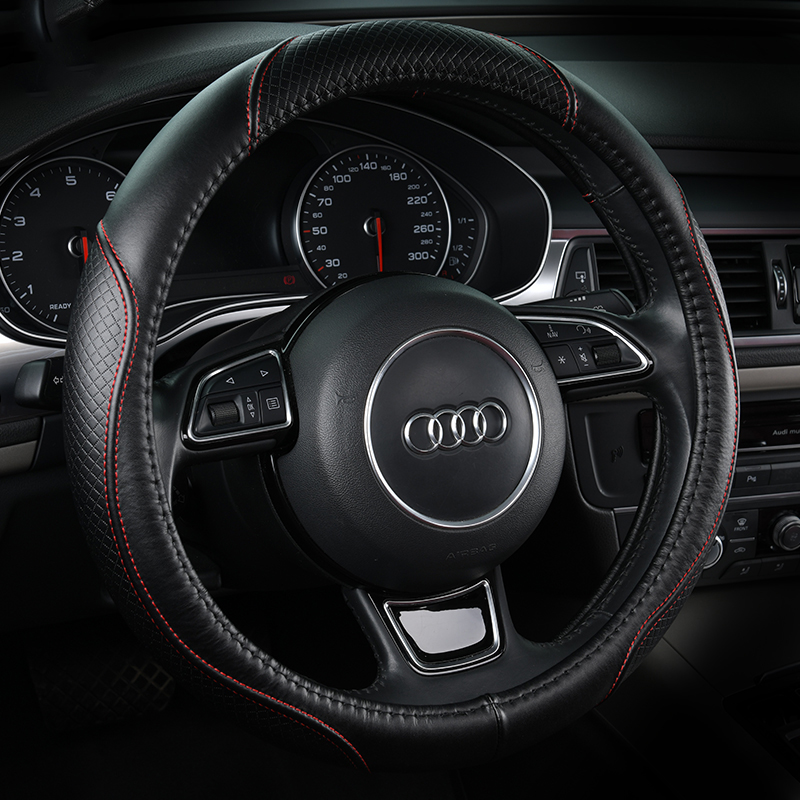 微尚 真皮汽车方向盘套