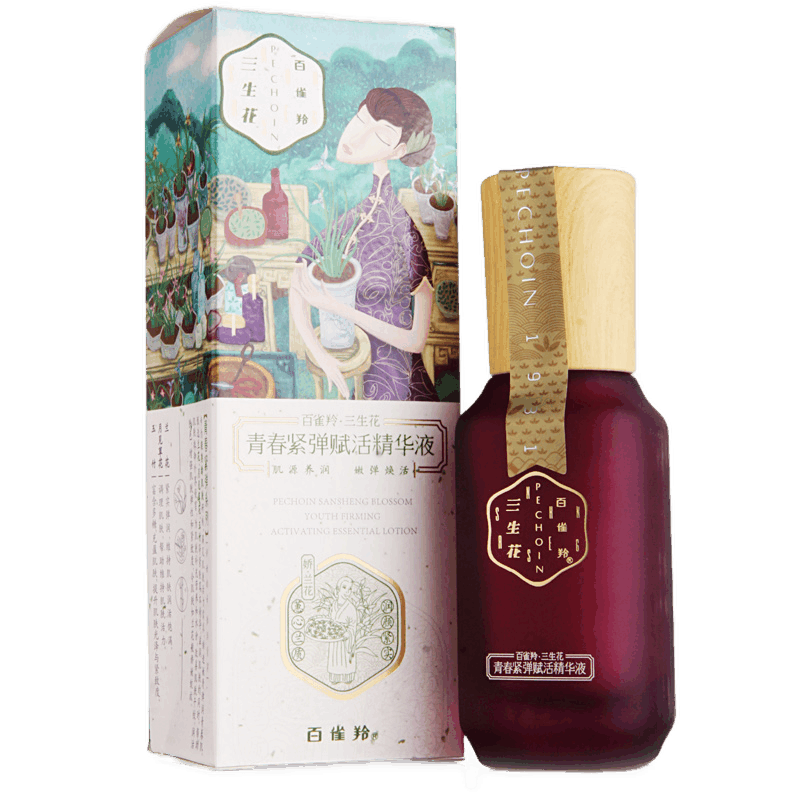 百雀羚 三生花紧弹赋活精华液