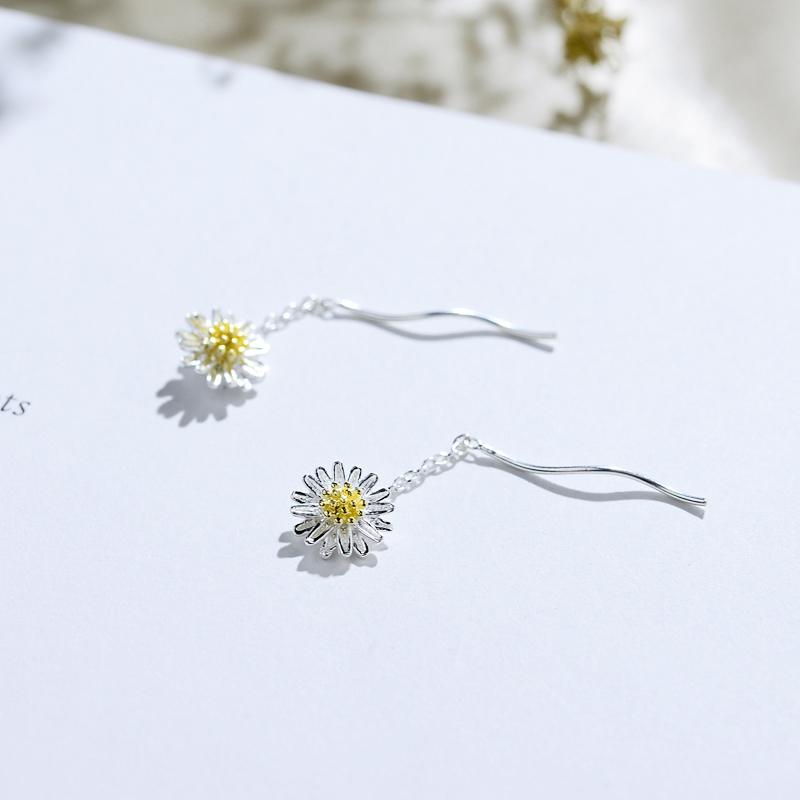 ZOENIYA 清新雏菊耳饰