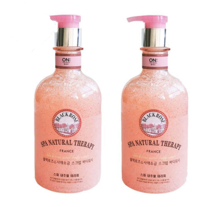 LG竹盐水养柔肤黑玫瑰沐浴露