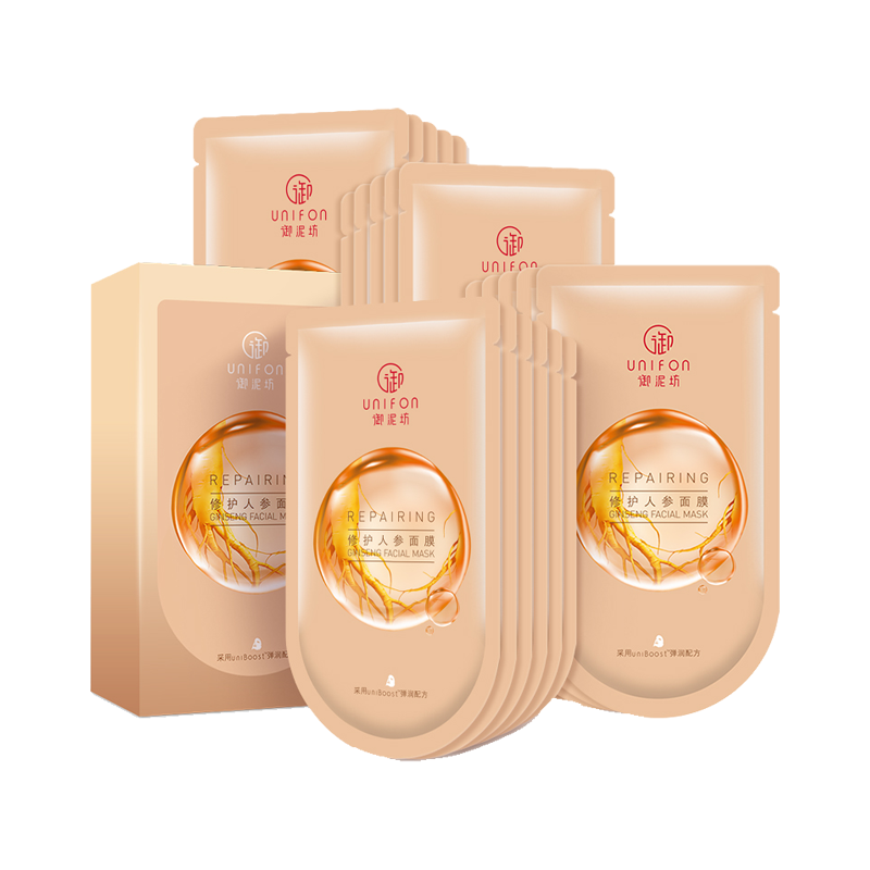 御泥坊 人参修护补水面膜