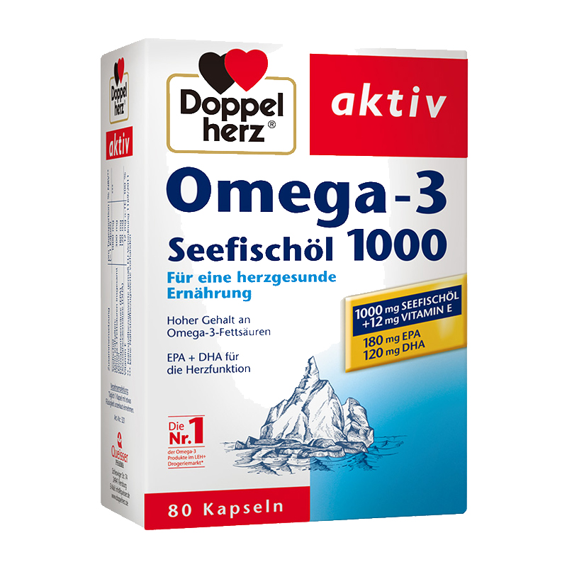 双心 高浓缩 鱼油软胶囊