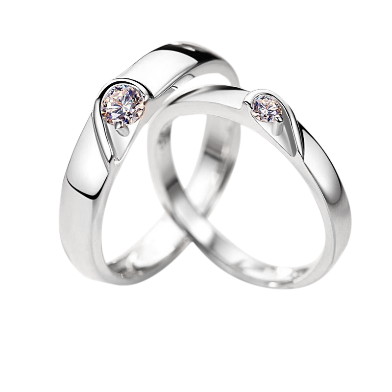 佐梵妮 心心相印情侣戒指
