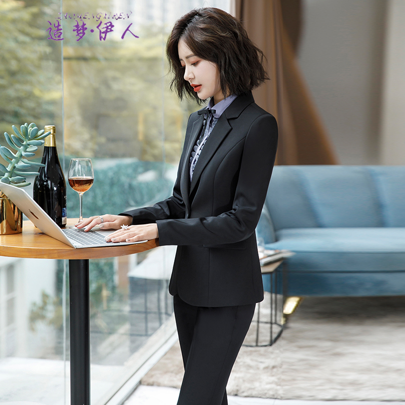 Dreamy Yiren small suit women's professional suit women's work clothes formal dress slim fit small suit coat ol business interview new style