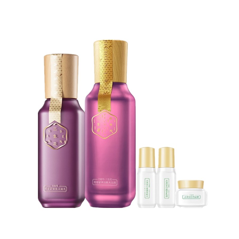 百雀羚三生花 紧致去细纹套装