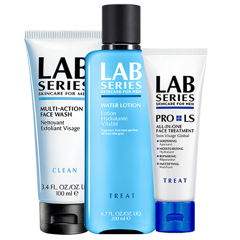 朗仕 保湿控油护肤套装