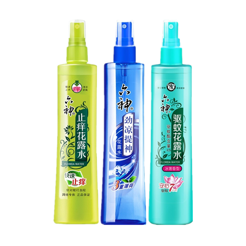 六神户外驱蚊止痒花露水