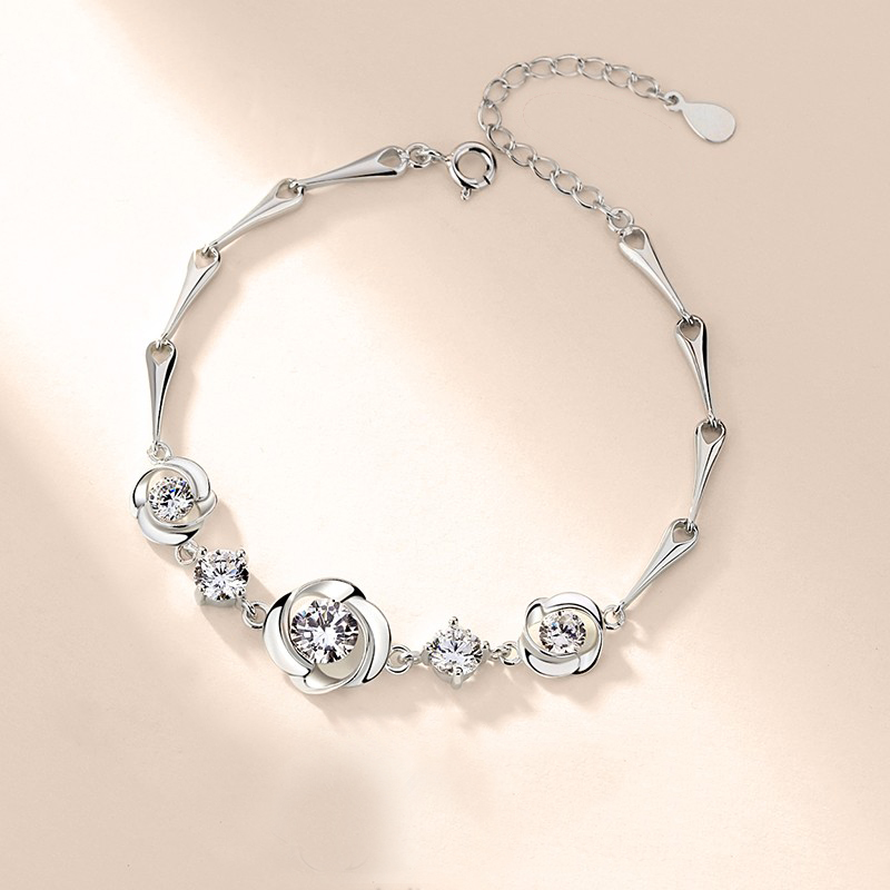 唯一 璀璨闪耀纯银手链