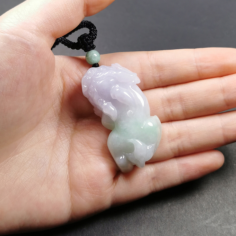 凤禧珠宝 翡翠貔貅吊坠玉坠