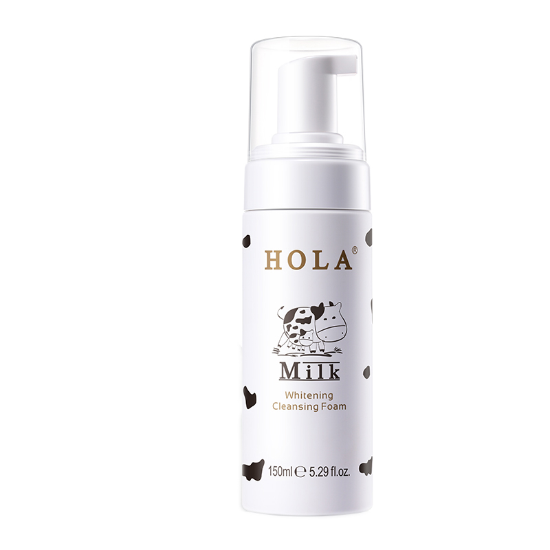 赫拉牛奶雪肤焕白泡沫洁面慕斯