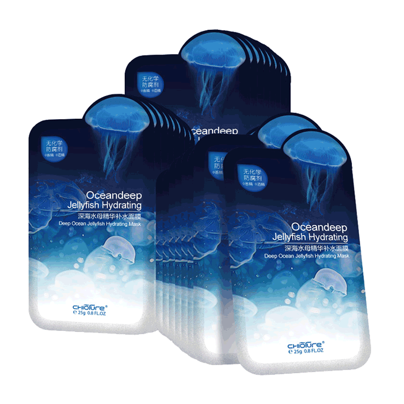 稚优泉 补水水母面膜