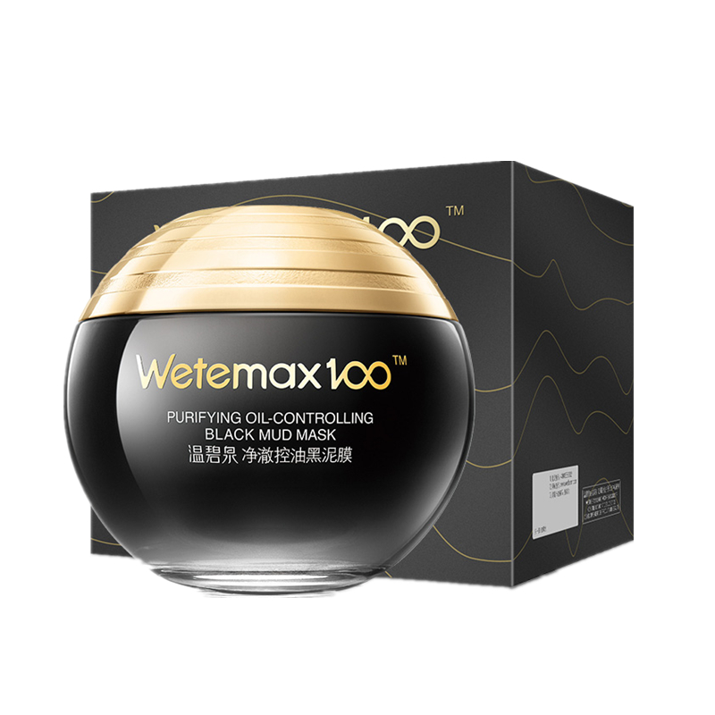 温碧泉 净澈控油黑泥面膜