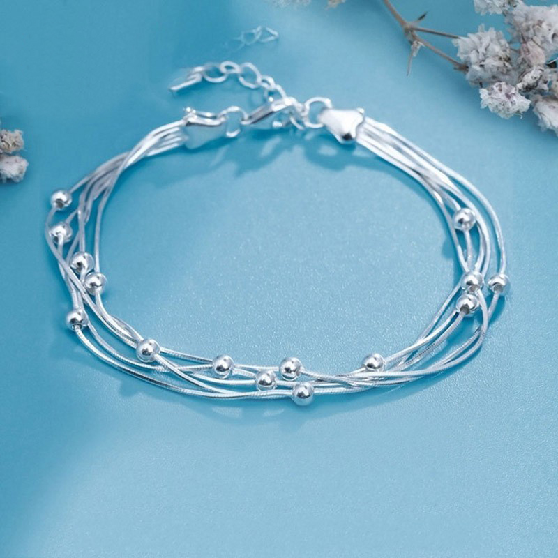 花影 S990足银 手链