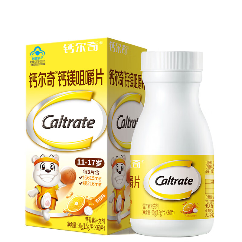 钙尔奇 钙镁双重营养 钙片