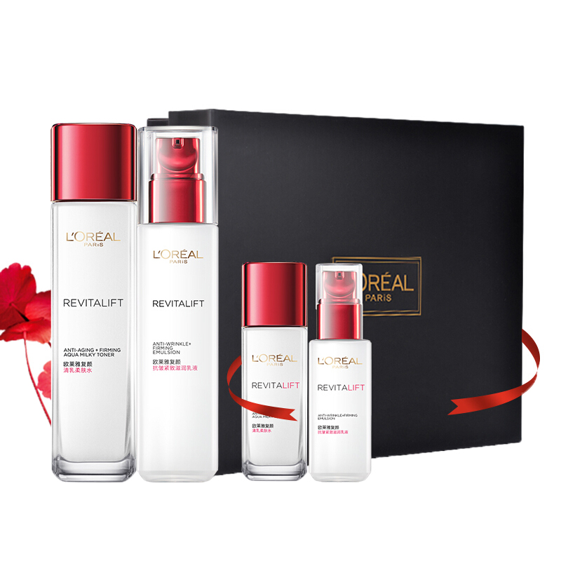 欧莱雅 复颜抗皱紧致护肤套装