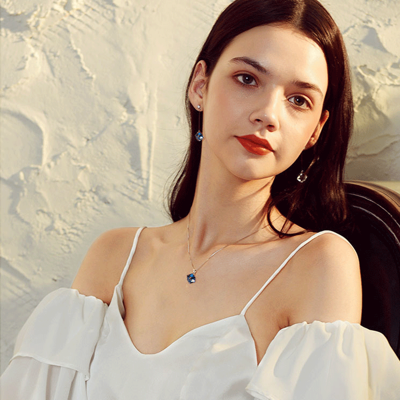 法卡曼 仿水晶 项链