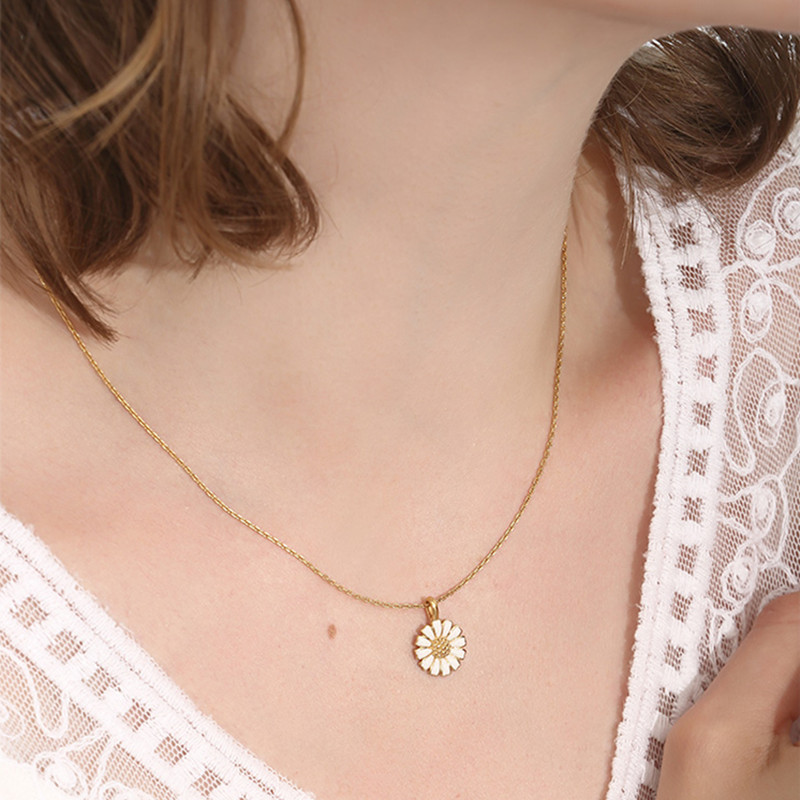 T400 小雏菊项链