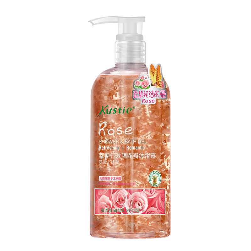 蔻斯汀 玫瑰花瓣沐浴露