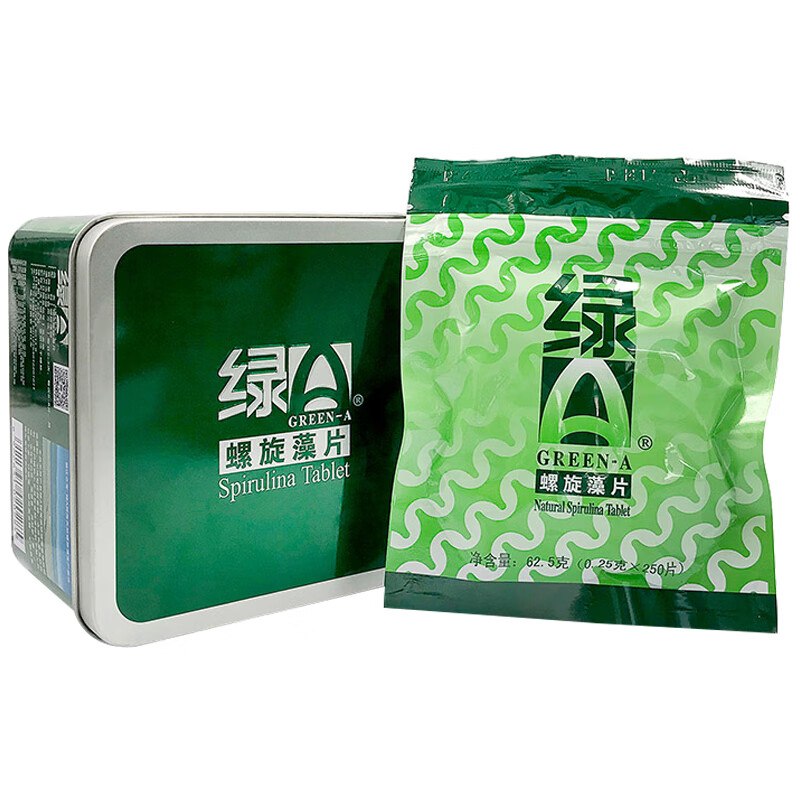 绿A 天然健康 螺旋藻精片