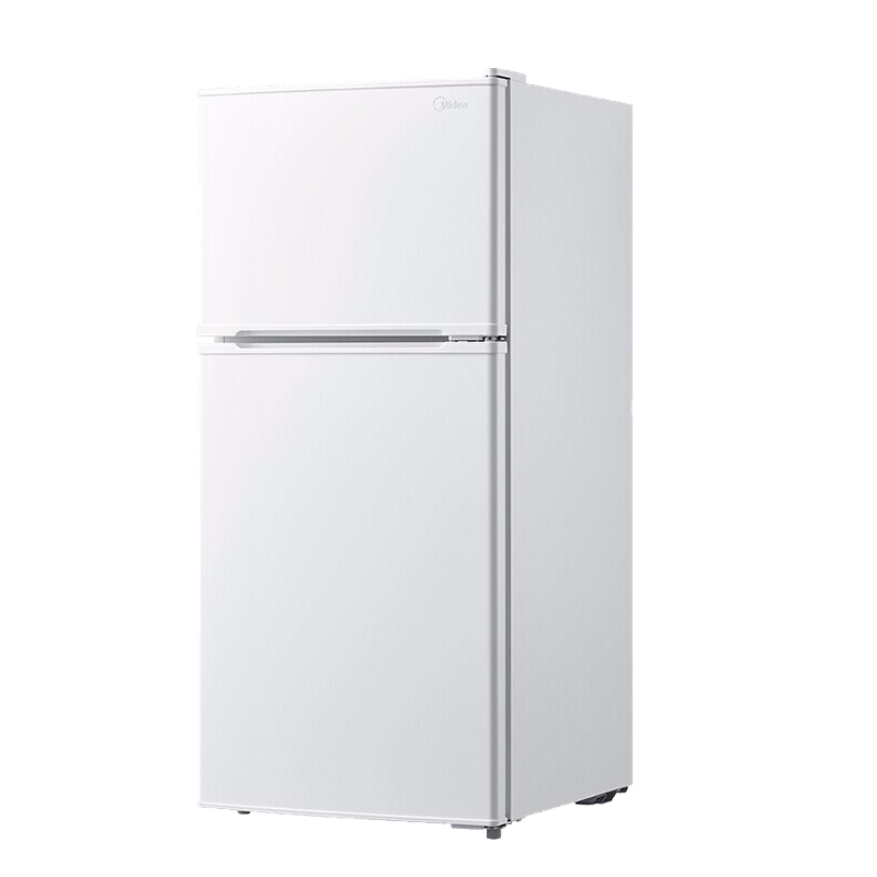 美的 112升双门冰箱