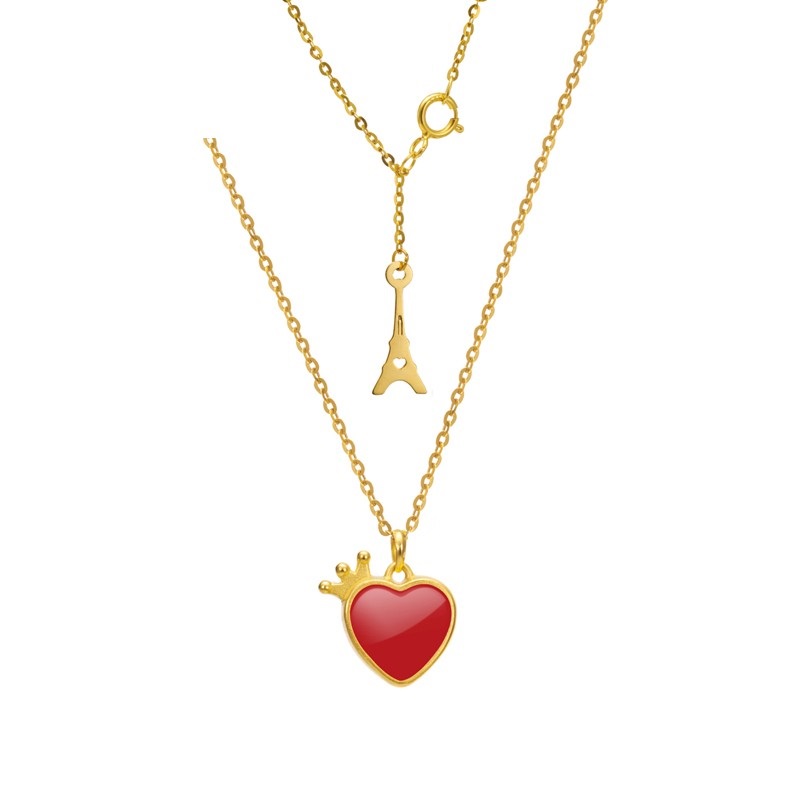 AGATHA 温感变色吊坠项链