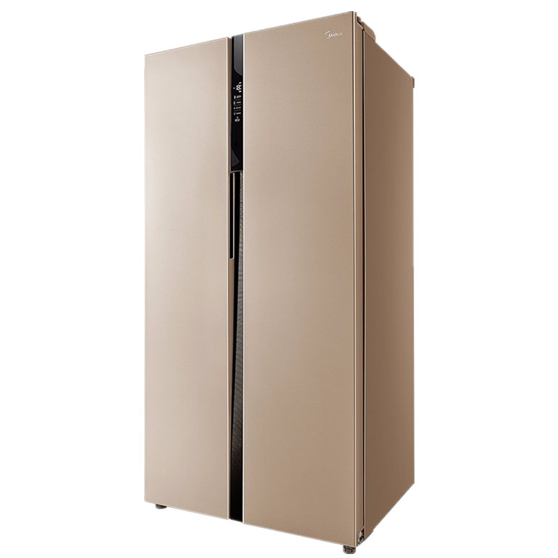 美的双变频电机双门电冰箱