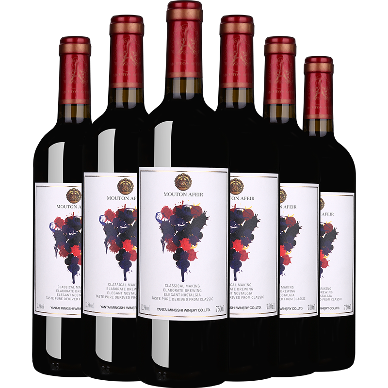 木桐爱菲尔 原装细腻红葡萄酒