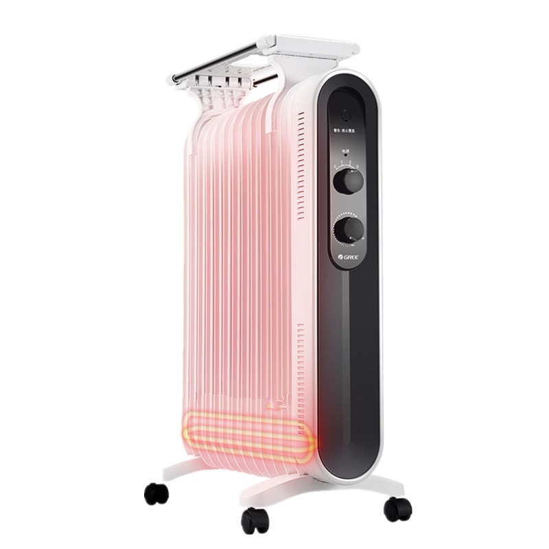 格力 静音速热电油汀取暖器