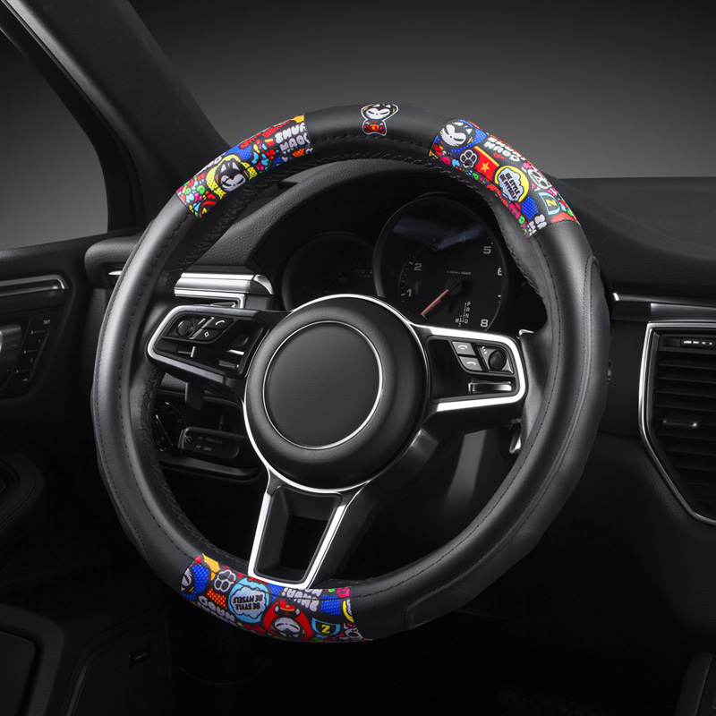 拽猫 汽车方向盘套