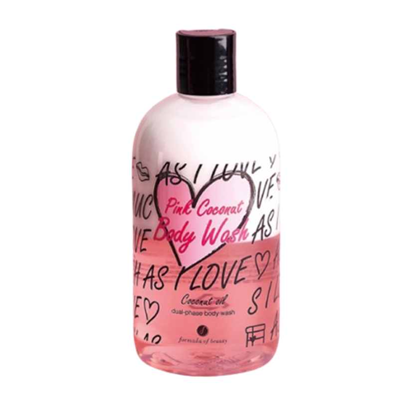 美丽艾拉 粉椰子奶盖沐浴露