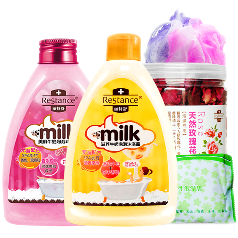 丽特舒 玫瑰花瓣精油沐浴露